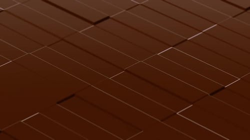 Chocolate Rectangle Tiles Moving Background