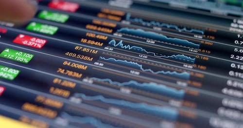 Using tablet computer for stock analysis