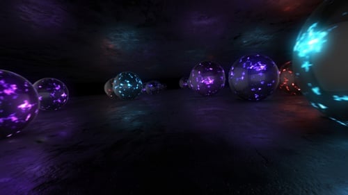 Neon-Kugeln