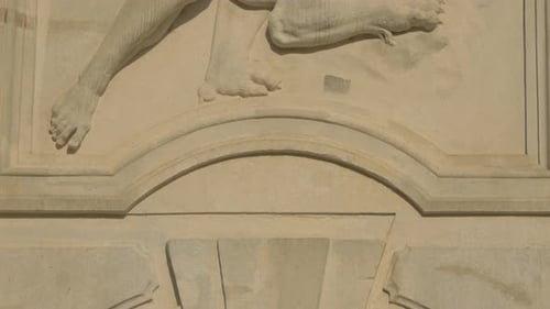 Bas relief on the first gate, Alba Iulia Fortress