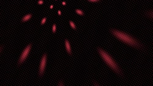 soft red disco ball light.