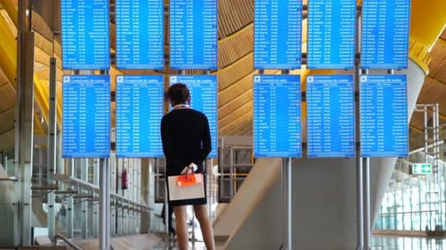 Airport Flights Screen Information