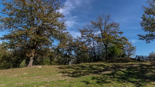 Dolly Naturlandschaft Zeitraffer