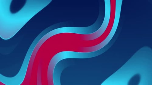 Colorful Abstract Fluid Wavy Background Loop