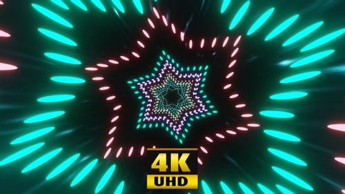 Vj Loop Star Flight 02 4K