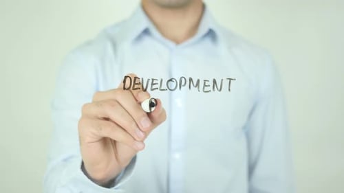 Development Plan, Writing On Screen