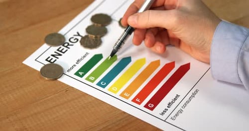 Energy Efficiency Analysis on Energy Chart