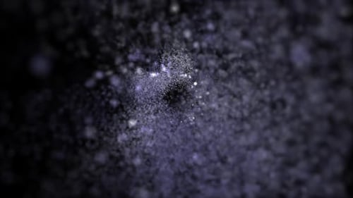 Cold Cosmic Star Space Tunnel Motion Background