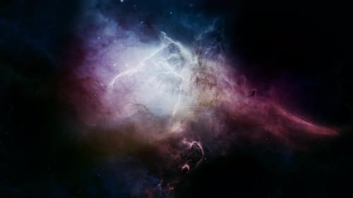 Nebula Soft Clouds Loop 4K