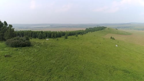 Sommerlandschaft in Sibirien
