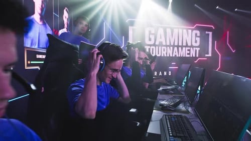 Gamers Starting Match on Command