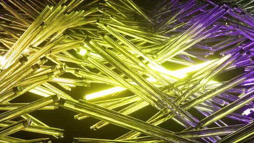 Intensiv blinkende Vj Neonlichter 3 4k