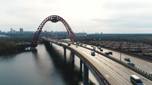 Bridge Through The Moscow River