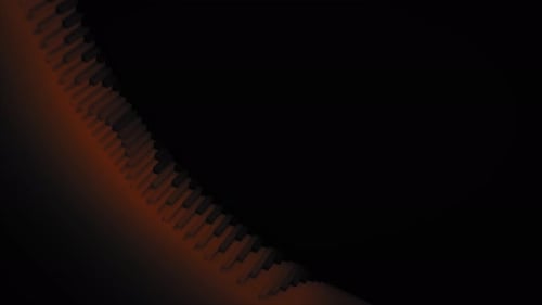 Rectangle geometry primitive forms on black