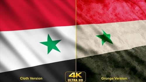 Flaggen Syriens