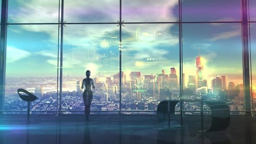 O robô trabalha com dados HD