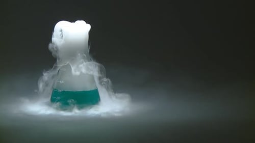 Test Tube With Green Liquid