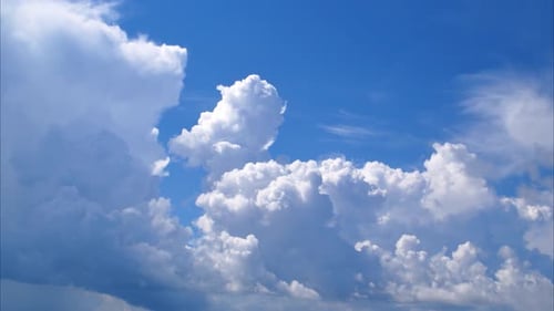 Himmel, Wolken, Zeitraffer