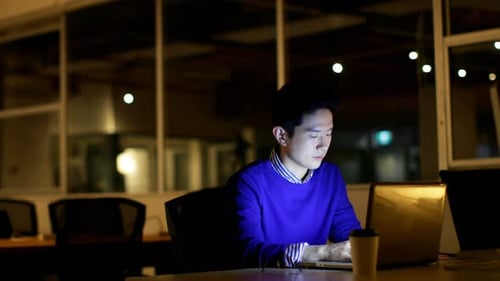 Business executives discussing over digital tablet in office 4k