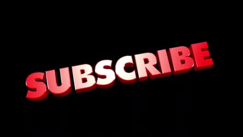 Subscribe 3D