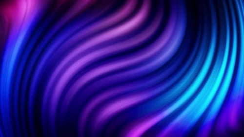 Dynamic Abstract Light Waves Flowing Loop Background
