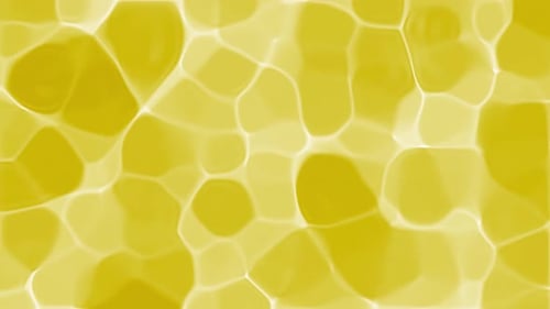 Fundo de cáusticos amarelos de onda