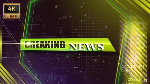 Breaking News Opener III – Green