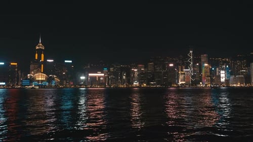 Tower In City Night