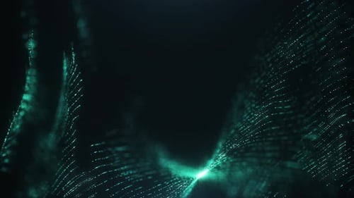 Abstract Line Particles