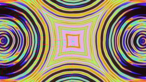 Salpicaduras de fondo multicolor abstracto VJ Loop 02