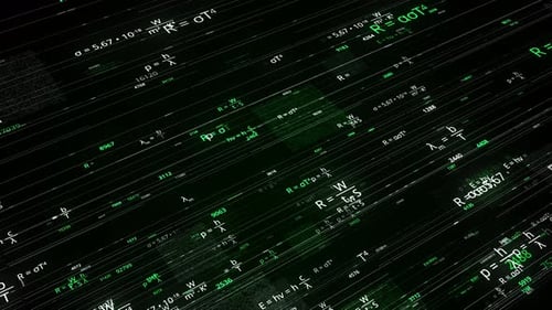 Fórmulas matemáticas en matriz