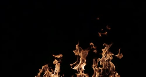Fire Flames Slow Motion