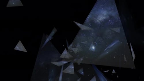 Glossy Triangles In The Dark