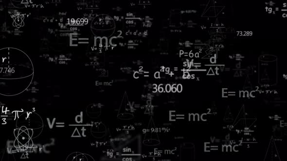 Math And Physics 4k Loop, Overlays Motion Graphics ft. algebra ...