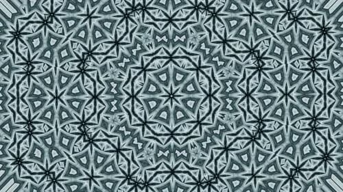 Seamless Geometric Kaleidoscope Pattern Motion Background