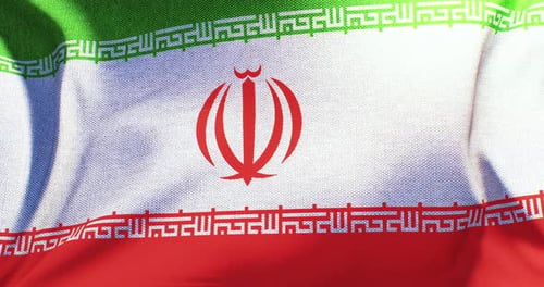 Iran - Flagge - 4K