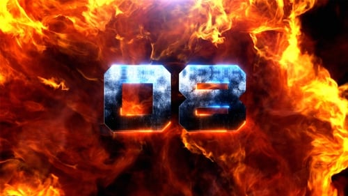 Burning Digital Countdown Title Intro