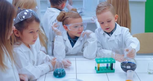 Elementary School Chemistry Class Chemistry Experiments