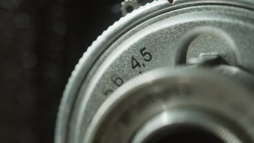 Old Camera Closeup