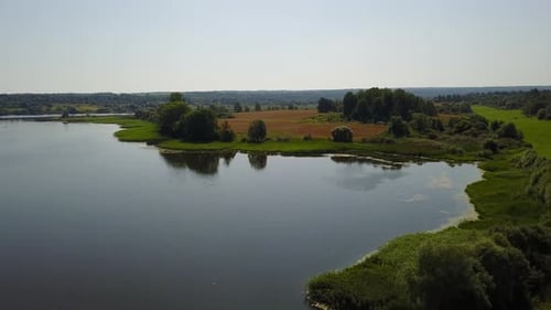 Beautiful Landscape Of Lake Vymno