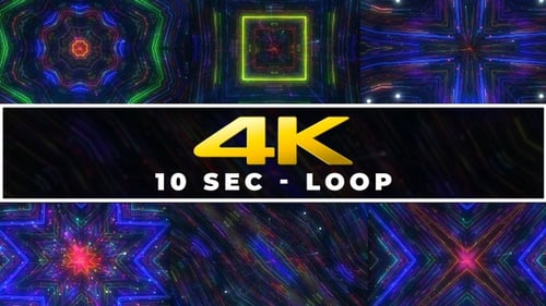 VJ Loop Particles Background - 6 Pack
