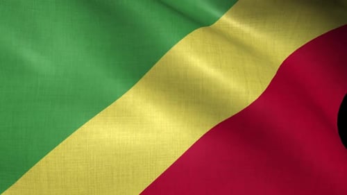 Flagge von Kongo R.