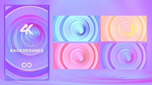 Sauberer bunter Tunnel