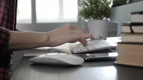 Working On Computer