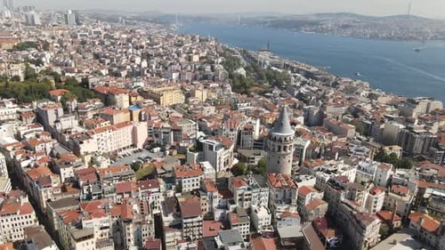 Luftaufnahme Galataturm Istanbul
