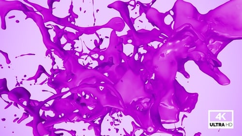 Purple Paint Jet Stream Splash V3