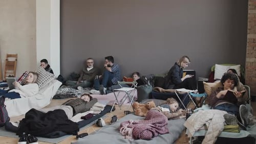 Réfugiés en refuge