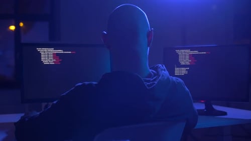 Échec d'un pirate informatique utilisant un ordinateur pour une cyberattaque 38