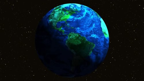 earth in space