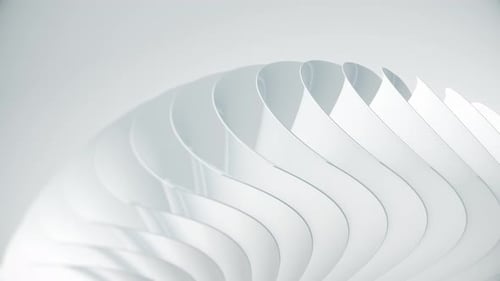 Clean, soft and shiny white background animation.